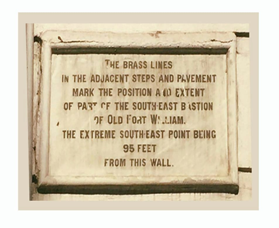 A plaque with writing on it Description automatically generated