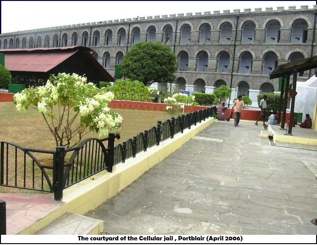 A courtyard of a building AI-generated content may be incorrect.